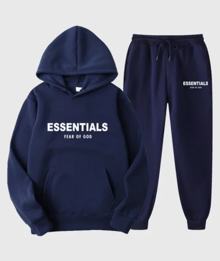 Essentials Fear of God Tracksuit Navy (1)