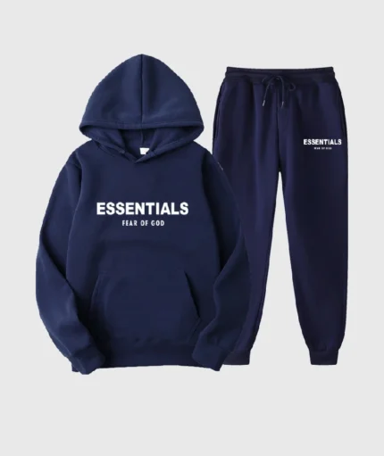 Essentials Fear of God Tracksuit Navy (2)