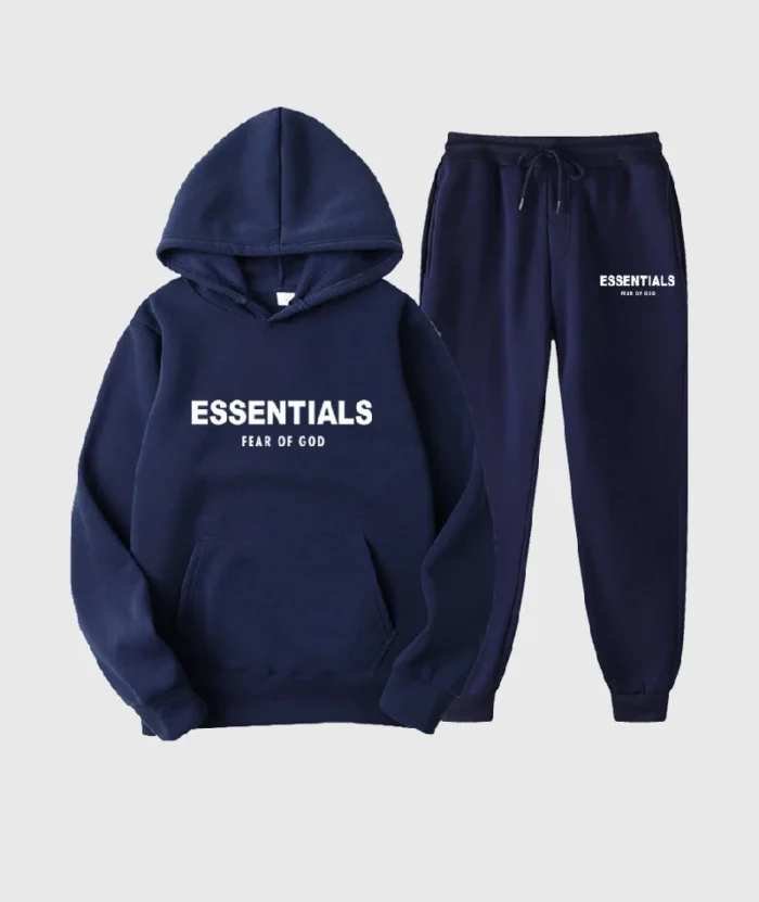Essentials Fear of God Tracksuit Navy (2)