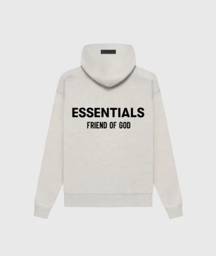 Essentials Friend Of God Hoodie Grey (2)