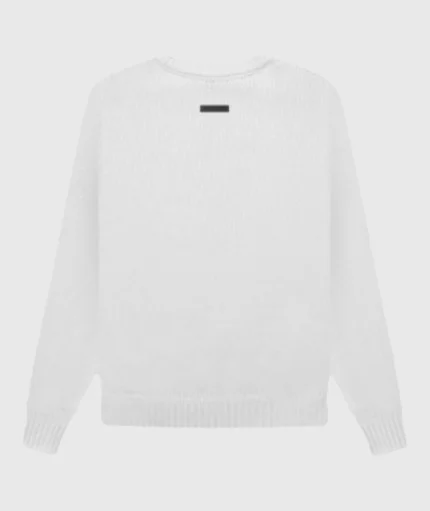 Essentials Overlapped Sweatshirt White (1)