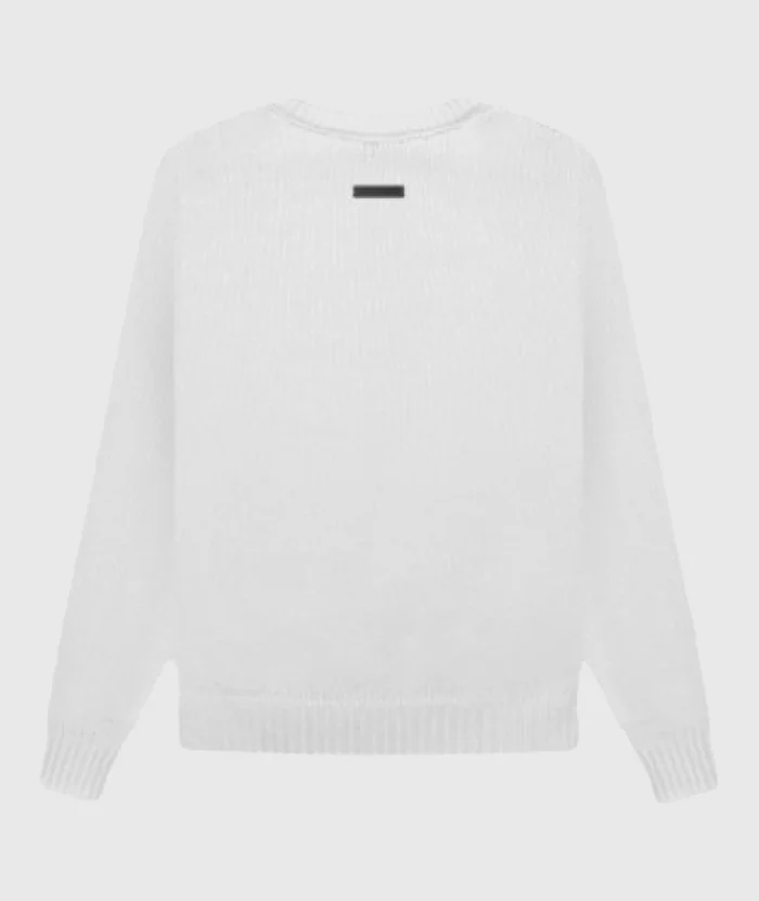 Essentials Overlapped Sweatshirt White (1)