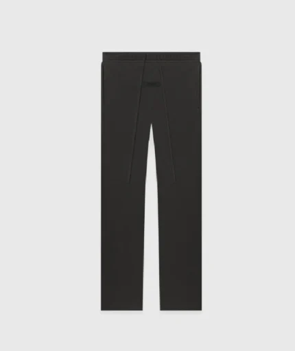 Essentials Waffle Relaxed Sweatpants Off Black (2)