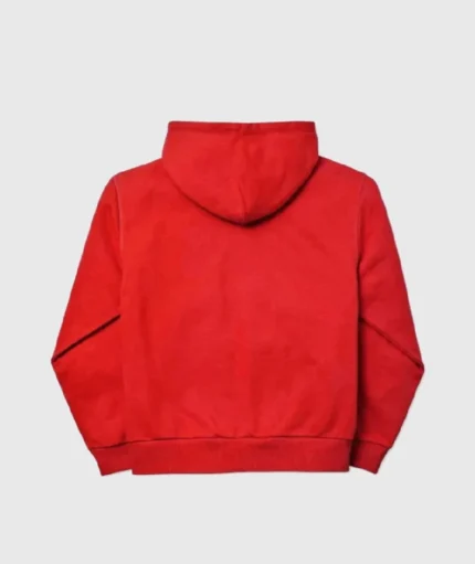 Fear Of God Essentials Red Hoodie (1)
