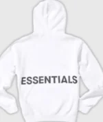 Fear of God Essentials Graphic Pullover Hoodie White (1)