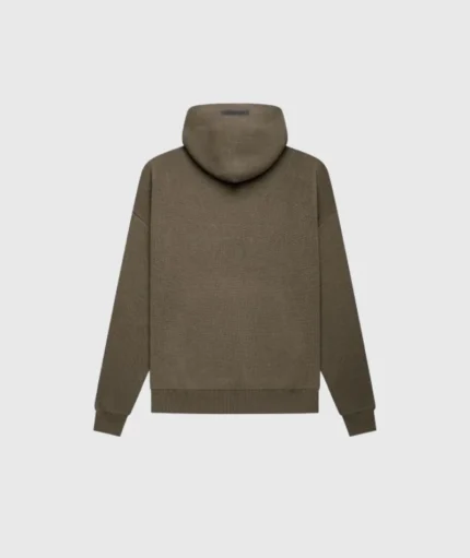 Fear of God Essentials Knit Pullover Hoodie Brown (1)