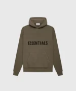 Fear of God Essentials Knit Pullover Hoodie Brown (2)