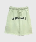 Fear of God Essentials Logo Shorts Green (1)