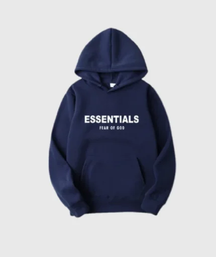 Fear of God Essentials Oversized Hoodie Navy (2)
