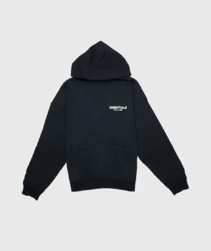 Fear of God Essentials Photo Pullover Hoodie Black (1)