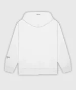 Fear of God Essentials Pull Over Hoodie Applique Logo White (1)