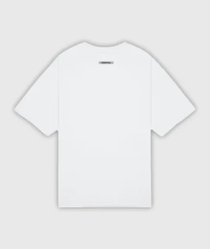Fear of God Essentials T Shirt Applique Logo White (1)