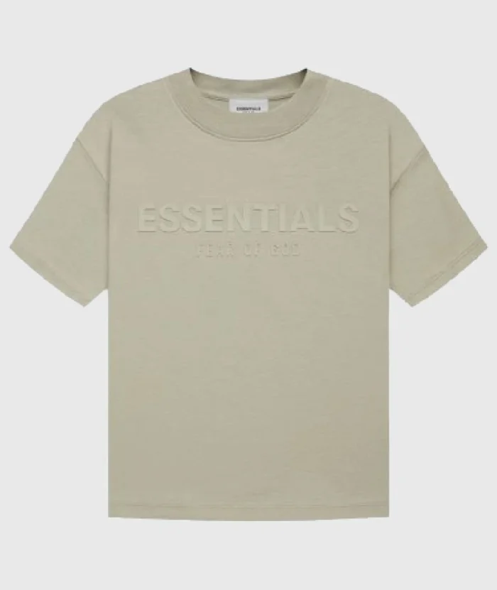 Fear of God Essentials T Shirt Grey (2)