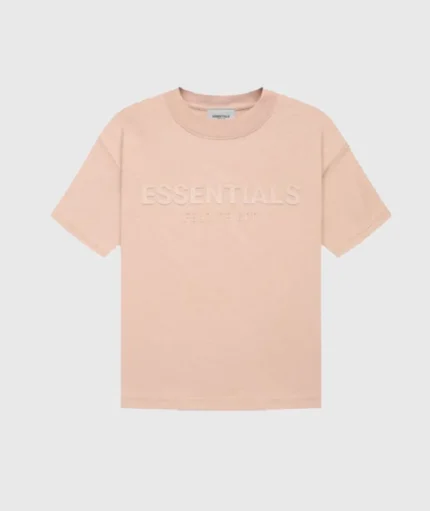 Fear of God Essentials T Shirt Pink (2)
